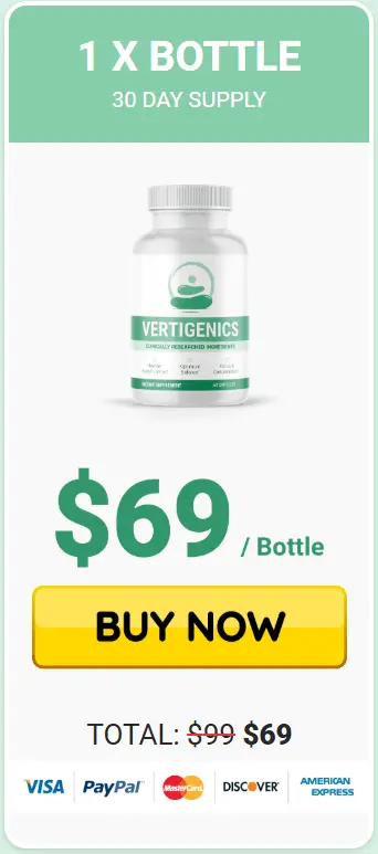 Vertigenics 1 bottle